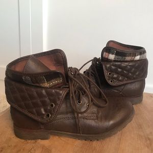 Rock and Candy Spraypaint-Q- Foldover boot Brown